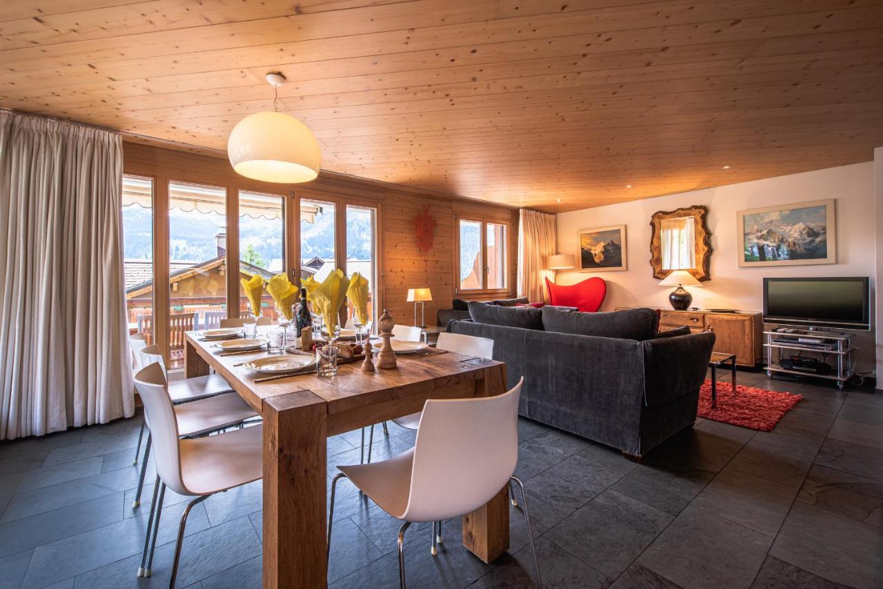 Chalet Bella Vista 4 Wengen Exterior photo